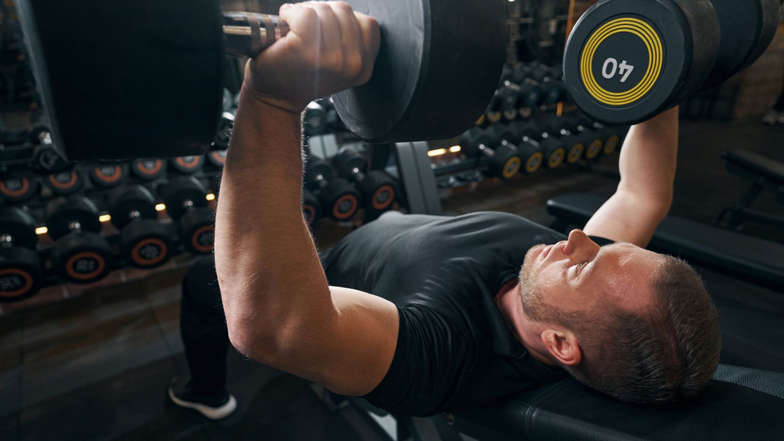 chest workouts with dumbbells